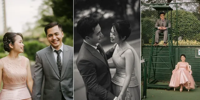 Gritte Agatha dan Calon Suaminya Pamer Pose-Pose Mesra Usai Resmi Tunangan, Romantis Banget!