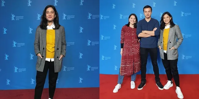 Hadiri Berlinale 2019 di Jerman, Begini Gaya Kece Dian Sastro