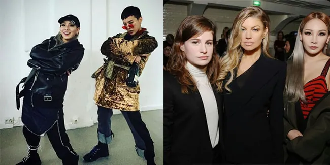 Hadiri Fashion Week Paris, CL 2NE1 Gaul Bareng Artis Papan Atas