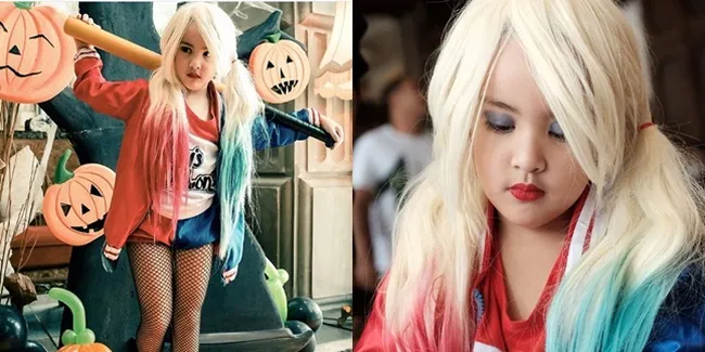 Halloween, Anak Nia Ramadhani Jadi Harley Quinn & Harry Potter