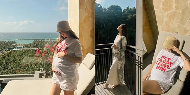 Hamil Anak Kedua, Pamela Bowie Pamer Babybump yang Sudah Tampak Jelas