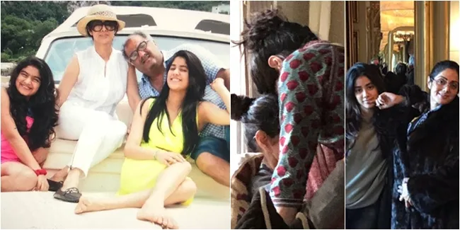 Haru, Janhvi Kapoor Kenang Momen Bahagia Keluarga Bersama Sridevi
