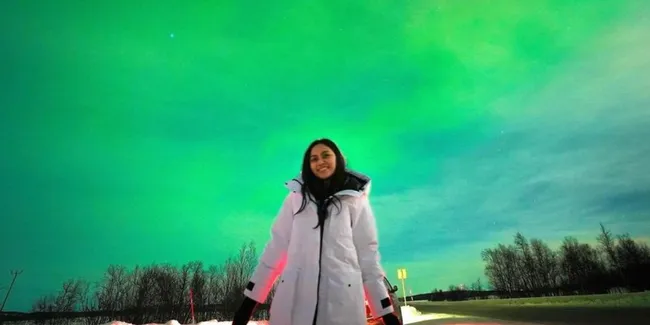 Harus Lewati Perjalanan Panjang, Berikut 8 Potret Bahagia Rachel Vennya Nikmati Aurora di Norwegia