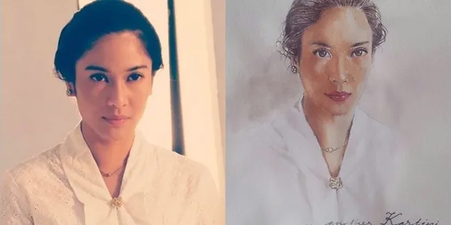 Hasil Karya Gambar Dian Sastrowardoyo Dari Fans, Manis Berseni