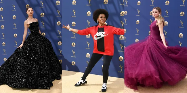 Haute Couture Sampai Sporty Look di Red Carpet Emmy Awards 2018