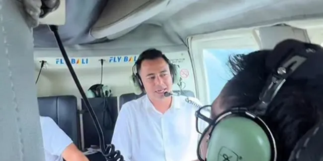 Helikopter Oleng, Raffi Ahmad Pasrah Hidup Mati di Tangan Tuhan