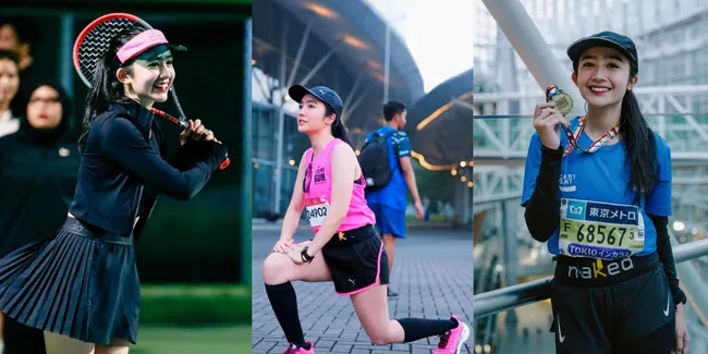 Hobi Olahraga, 8 Potret Febby Rastanty yang Tampil Memesona Main Tenis