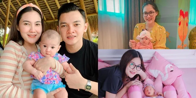 Hot Mom Idaman, 8 Potret Nella Kharisma Momong Baby Gendhis - Tetap Cantik Meski Pakai Daster dan Tanpa Make Up
