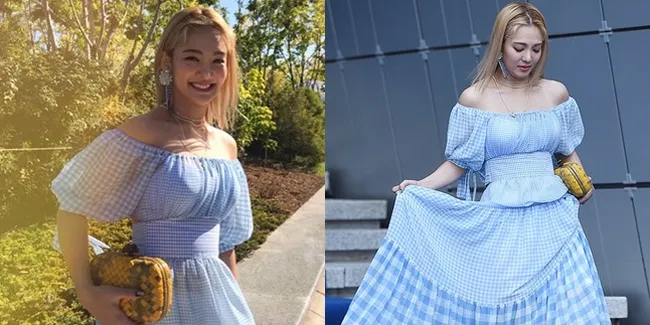 Hyoyeon SNSD Tampil Bak Cinderella Saat Hadiri Seoul Fashion Week