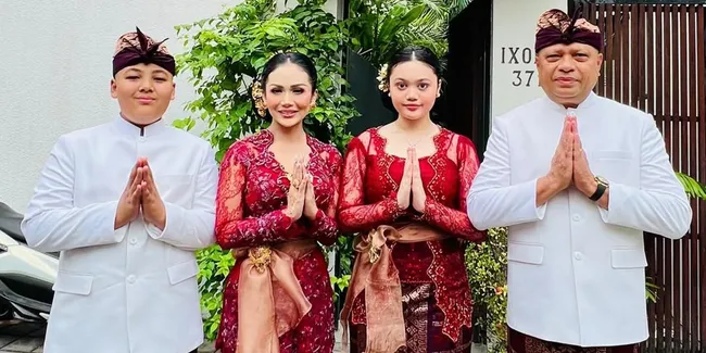 Ikut Diundang, 8 Potret Anak dan Suami Kris Dayanti di Nikahan Kakak Sarah Menzel