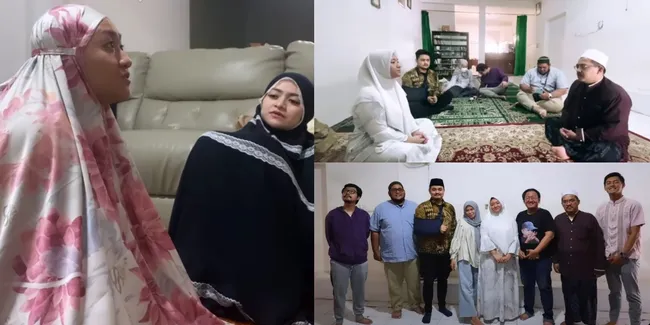Ikuti Jejak Sang Kakak, Intip Potret Detik-detik Nadya Adik Nathalie Holscher Jadi Mualaf di Bulan Ramadan