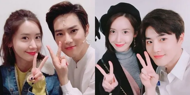 Indahnya Persahabatan Yoona SNSD dan Suho EXO, Suka Selfie Bareng