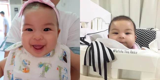 Ini Bukti Kalau Baby Nastusha Sudah Sadar Kamera, 'Calon Model'!