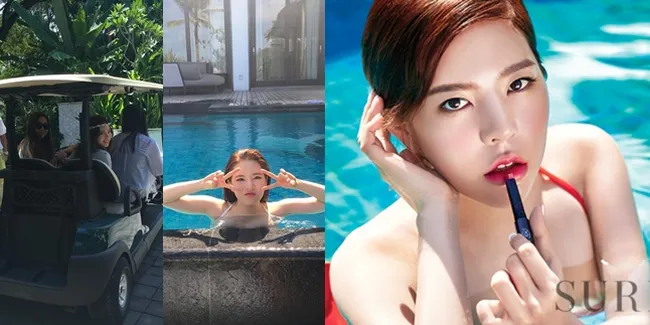 Liburan ke Bali, Sunny Girls Generation Foto-Foto Dengan Bikini