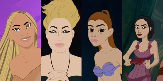 Ini Jadinya Saat Seleb Hollywood Menjelma Sebagai Karakter Disney