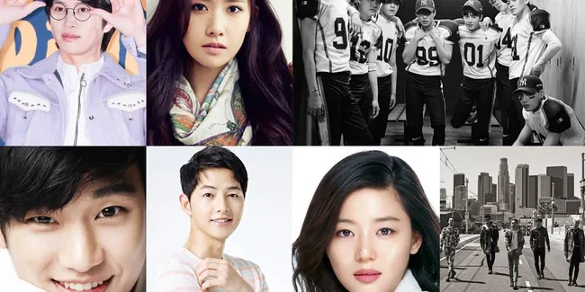 Inilah 10 Bintang Korea Paling Dinanti Pada 2017 di China