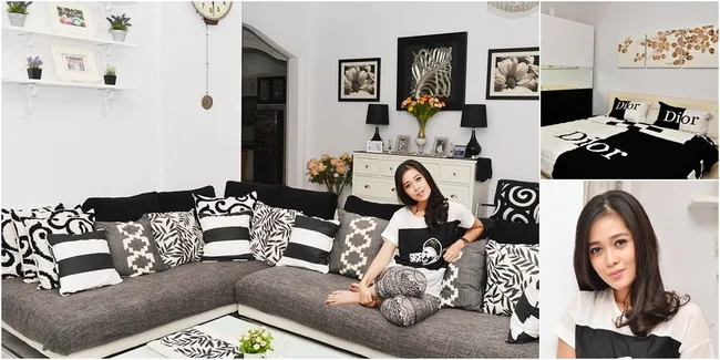 Inilah Rumah Yang Dibangun Gracia Indri - Serba Hitam Putih
