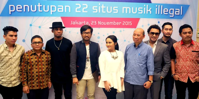 Inilah Wajah Pendukung 'Gerakan Penutupan 22 Situs Musik Ilegal'