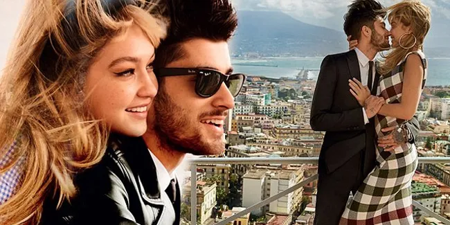 Intim di Ranjang - Ciuman, Gigi Hadid & Zayn Malik Semesra Prewed