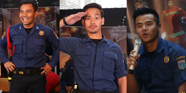 Intip Deretan Pemadam Kebakaran Ganteng di 'AIR & API'  