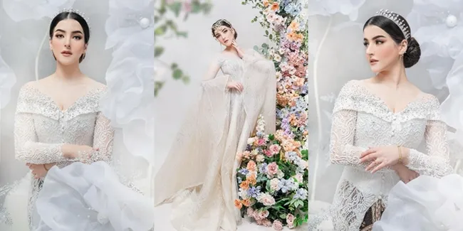 Intip Potret Tasya Farasya Kembali Jadi Pengantin dalam Pemotretan Terbaru, Cantiknya Disebut Bak Ibu Peri - Boneka Hidup