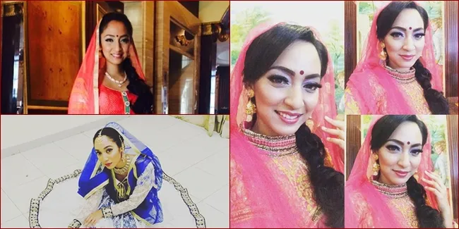 Isabella Fawzi Pakai Beragam Sari, Secantik Artis Bollywood!