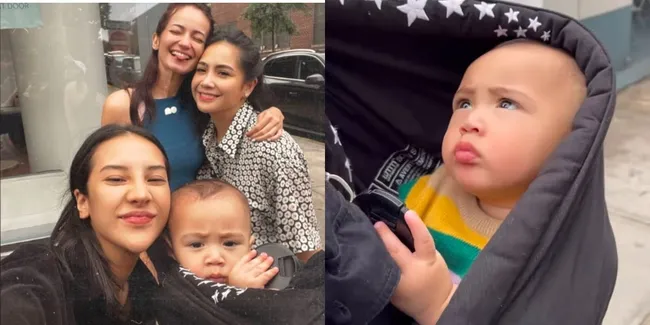 Jadi Idola Selebritis Wanita! 8 Potret Gemasnya Rayyanza Jumpa Fans di New York, Dari Anya Geraldine Hingga Beby Tsabina