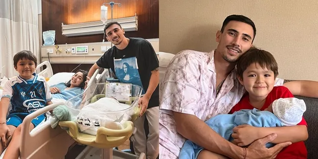 Jadi Kakak Yang Baik, Potret Perdana El Barack Anak Jessica Iskandar Gendong Sang Adik - Sudah Pintar Momong Bayi