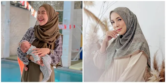 Jadi Mama Muda, Sederet Selebriti Berhijab Ini Lahirkan Buah Hati Mereka Pada Tahun 2022
