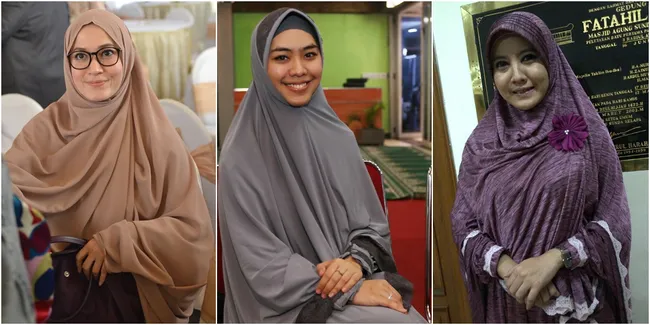 Jadi Secantik Malaikat, Seleb-Seleb Ini Pilih Berhijab Lebar