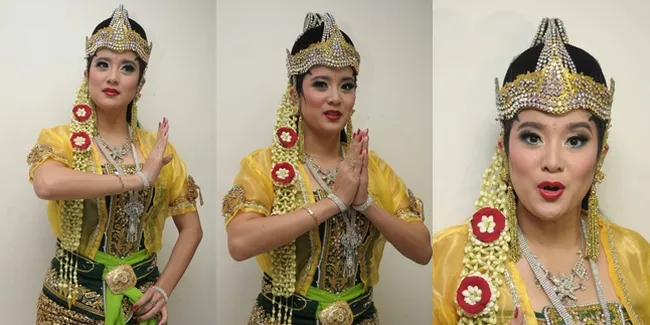 Jadi Wayang Orang, Marcella Zalianty Secantik Putri Jawa