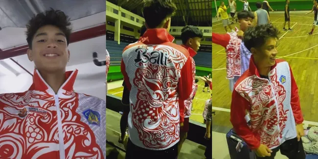 Jago Modeling dan Olahraga, 10 Potret Eddy Meijer Anak Maudy Koesnaedi Ikut Pekan Olahraga Pelajar Nasional - Jadi Bagian Tim Basket Bali