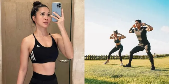 Jalani Hidup Super Sehat, 8 Potret Andrea Dian Dalam Balutan Busana Olahraga, Tunjukkan Body Goal