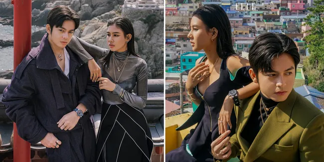 Jalani Pemotretan di Korea, Angga Yunanda & Shenina Cinnamon Pamer Kemesraan Bak Lagi Prewed