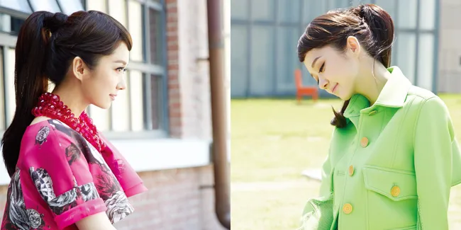 Jang Nara Canvas Cantik di Woman Chosun Magazine