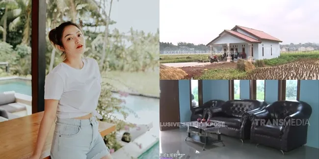 Jauh Dari Kesan Mewah, Intip Potret Rumah Orangtua Siti Badriah yang Berada di Tengah Sawah - Sederhana Banget