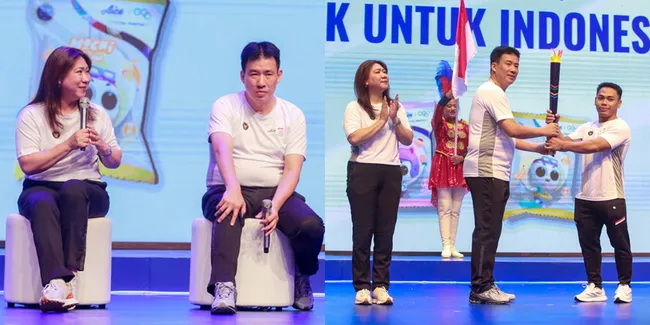 Jelang Olimpiade Paris 2024, 8 Potret Susi Susanti dan Alan Budikusuma ungkap Dukungan Penuh Pada Atlet Timnas: Medali emas Bukan Mimpi