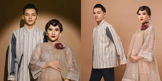 Jelang Persalinan, 10 Maternity Photoshoot Nella Karisma dan Dory Harsa yang Bak Bangsawan - Didoakan Punya Anak Kembar