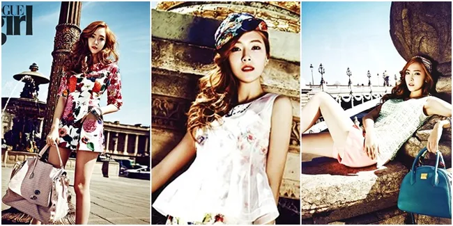 Jessica Girls Generation Memukau di Paris - Vogue Girl Edisi Juni
