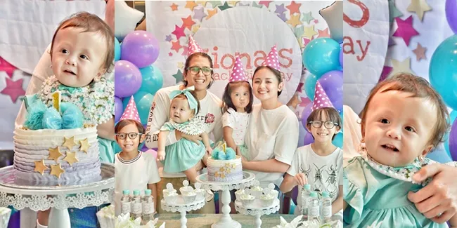 Joanna Alexandra & Suami Rayakan Ultah Baby Ziona Yang Pertama