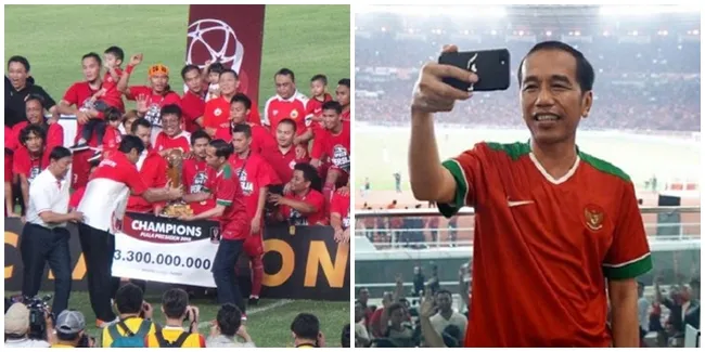 Jokowi Beri Trophy ke Persija, Anies 'Dihadang' Paspampres