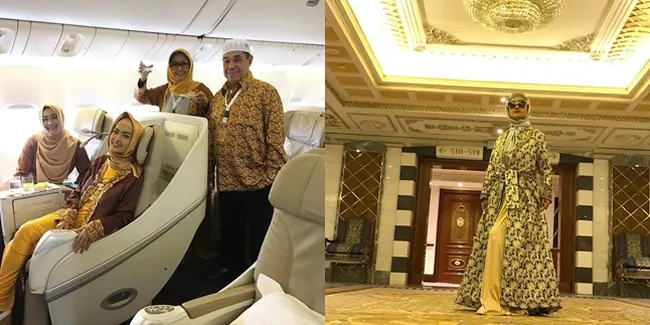 Julia Perez Tiba di Tanah Suci, Terlihat Bahagia dan Tetap Cool