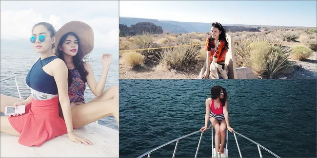 Kalia Labitta, Adik Cantik- Seksi Vicky Shu Yang Hobi Travelling!