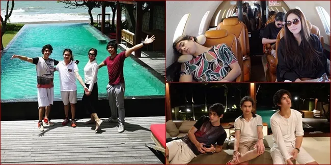 Ke Bali Bareng Anak, Maia Posting Foto Al Tidur Hingga Topless