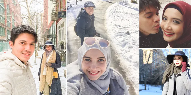 Ke New York, Zaskia Sungkar - Irwansyah Mesranya Bikin Iri!