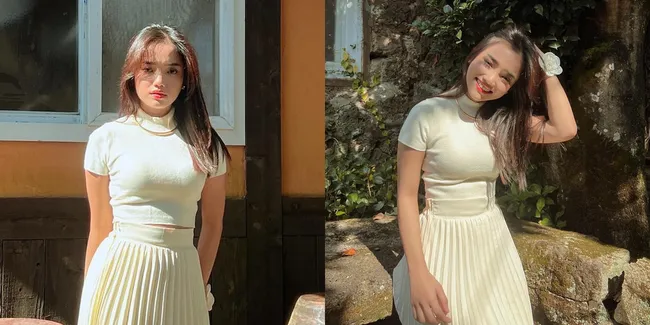Kecantikannya Disebut Bak Idol KPop, Ini 8 Potret Fuji Saat Menikmati Liburan di Korea Selatan yang Bikin Salfok