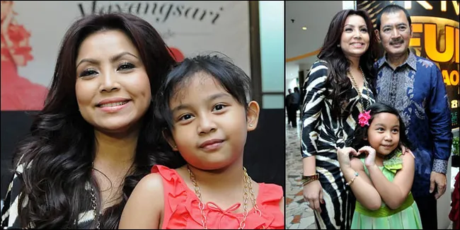 Kedekatan Mayangsari dan Anaknya Saat Launching Single