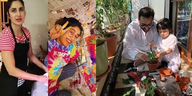 Kegiatan Seleb Bollywood Kala India Lockdown, Hrithik 'Balikan' dengan Mantan - Taimur Berkebun Bareng Saif
