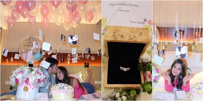 Kejutan Romantis Stefan William Buat Ultah Celine ke-25, So Sweet