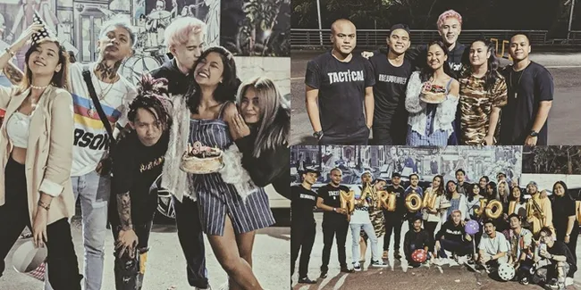 Kejutan Ultah Marion Jola ke-19 dari Sahabat, Ada Young Lex Juga